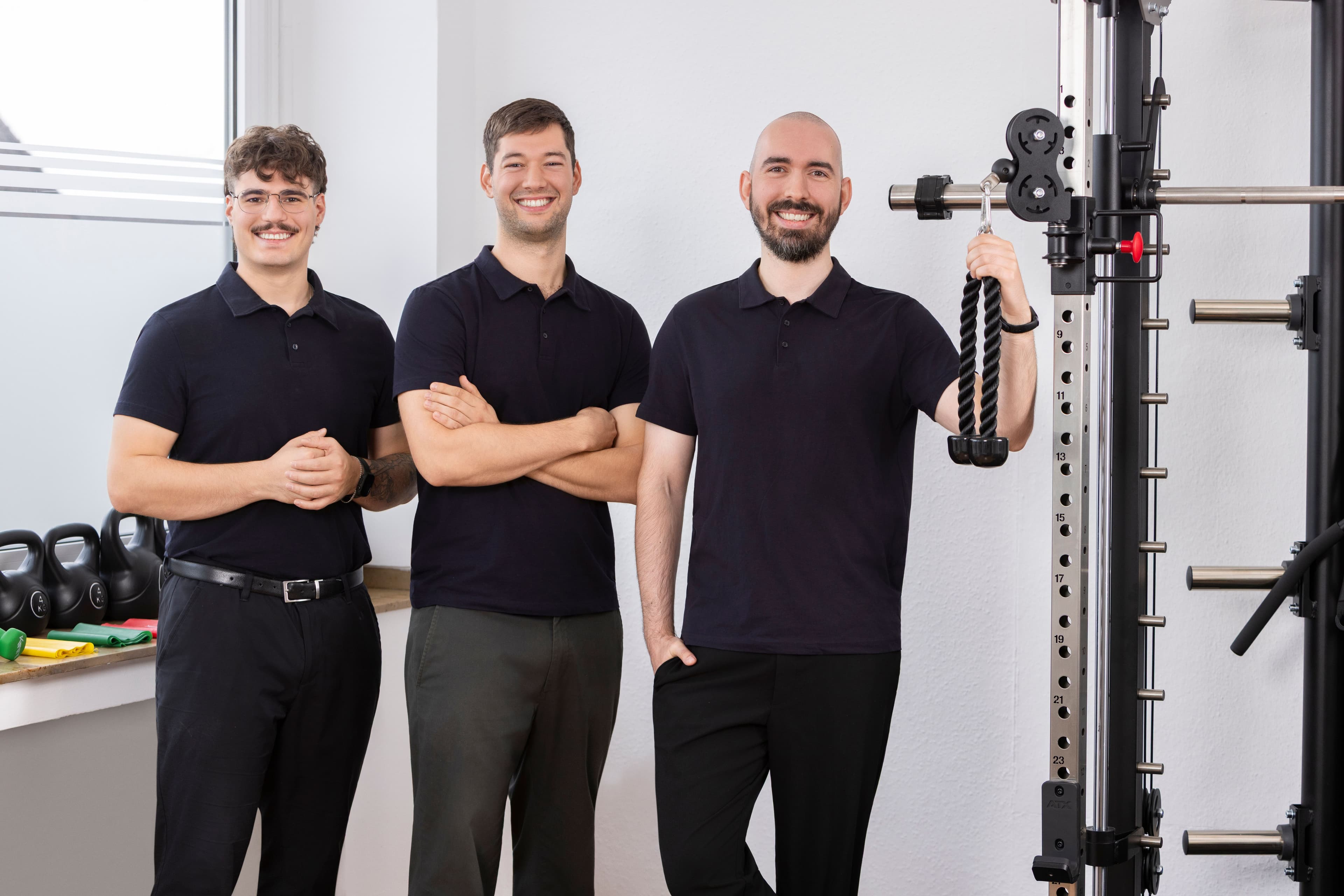 Das Team der Privatpraxis für Physiotherapie am Musikforum in Bochum